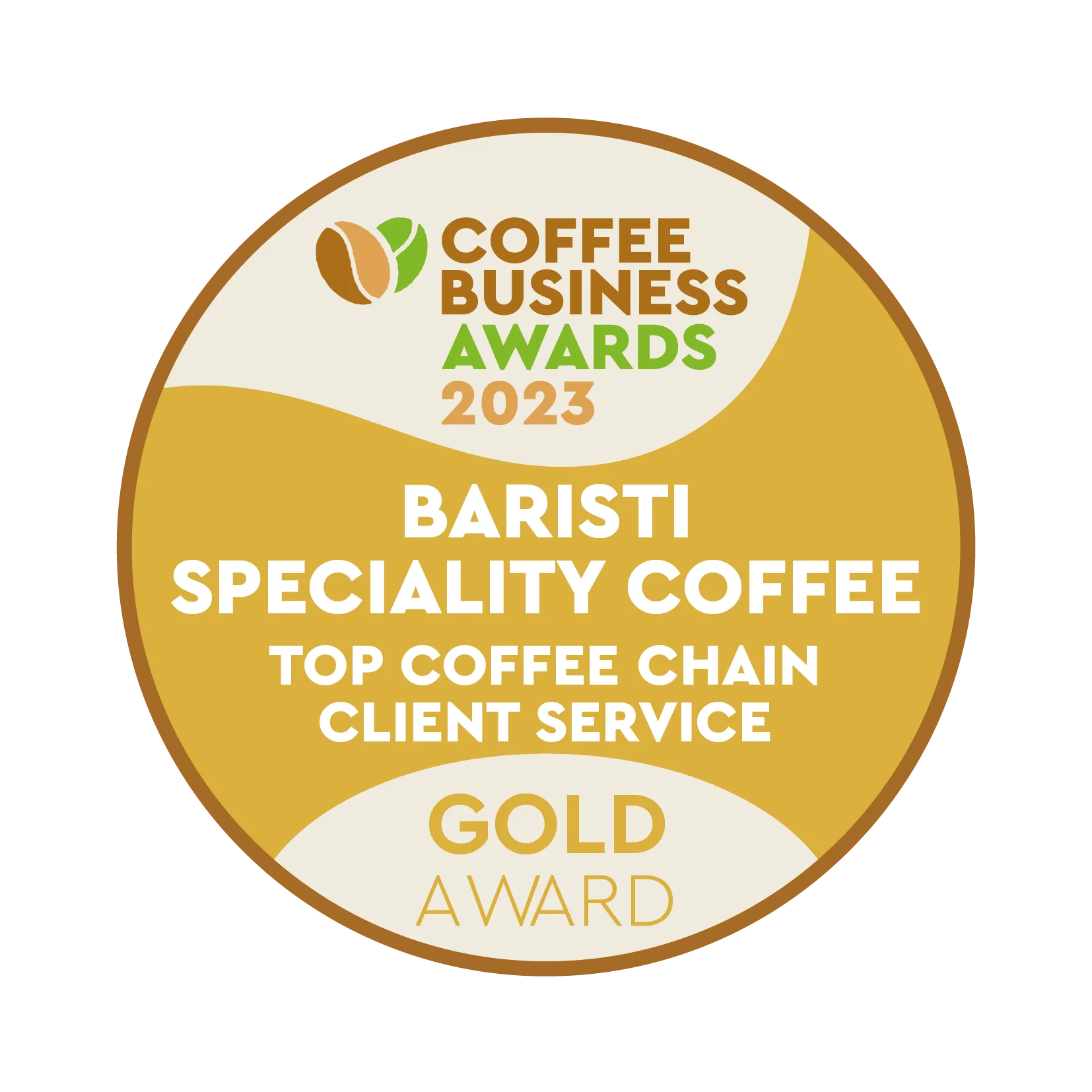 Βραβείο Top Coffee Chain Client Service — COBA 2023